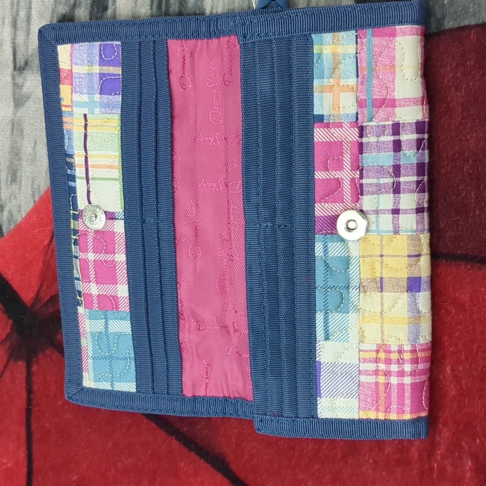 Donna Sharp Madras Wallet - Picture 6 of 8